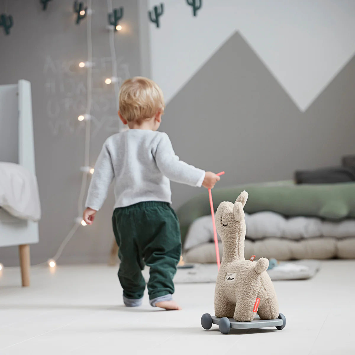 Pull along 2-in-1 toy