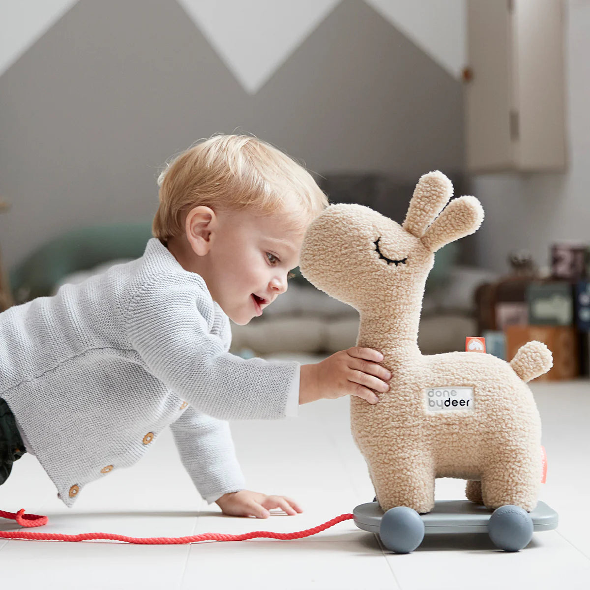 Pull along 2-in-1 toy