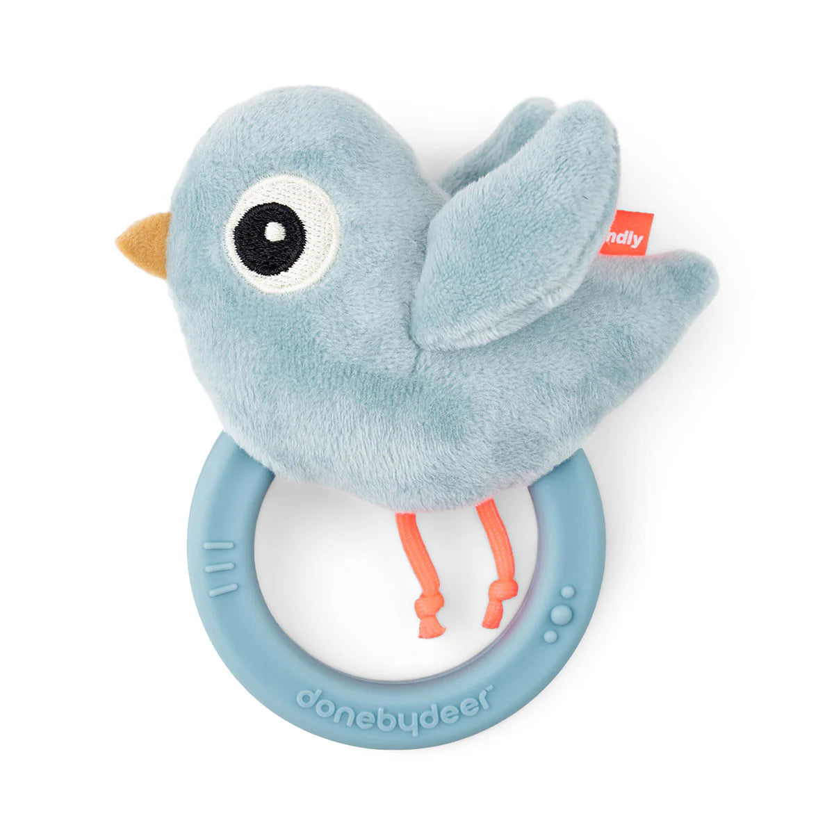 Sensory rattle w/teether