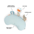 Tummy time activity pillow